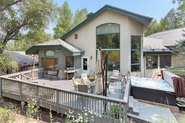Large Deck out Back