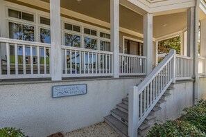 Entrance to front porch