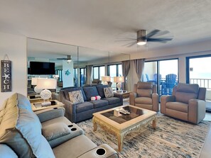 Living Area - Sleeper Sofa (Queen)