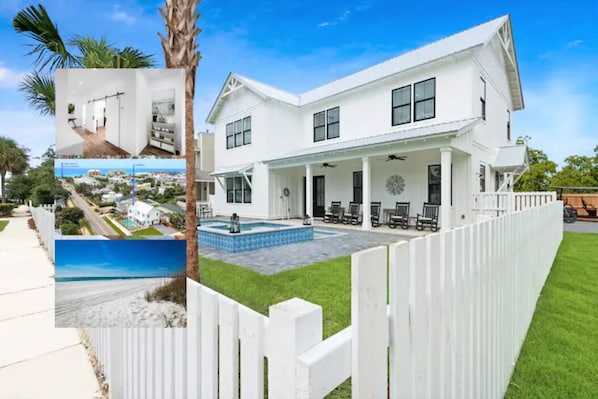 Sundance: Brand new, 7 bedroom home with private pool and golf cart!