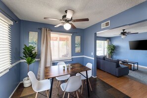 Your fully fitted kitchen & dining space perfect for your home cooking!