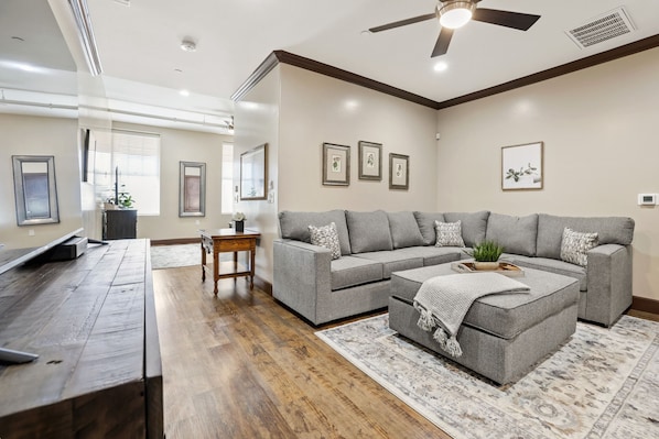 You'll love the feel and coziness of our newly updated loft!