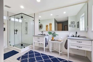 Spa-like master bathroom