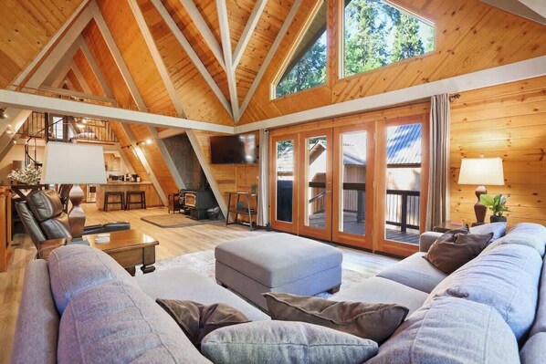Open concept living room!