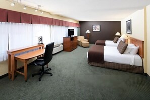 Unit with 2 Queen beds