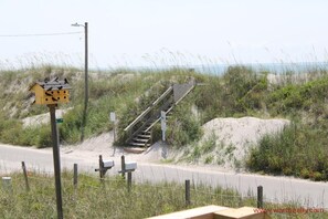 Public access across the street