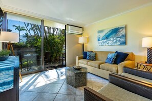 Updated furnishings with a splash of Aloha