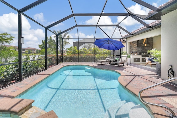 Welcome to Our Seasonal Rental Home With a Heated Spa and Pool in Bonita National Golf and Country Club
