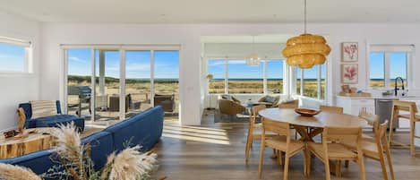 Living & Dining room with views