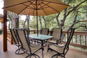 Deck | Gas Grill | Gas Fire Pit | Forest Views