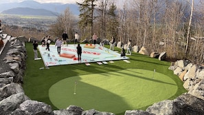 Life size Monopoly & putting green