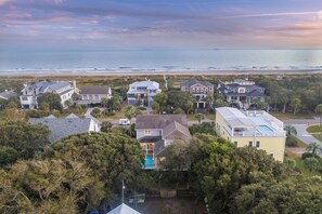 The beach is just steps away!