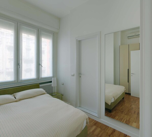 Drift to sleep in a comfortable bed after a wonderful day outside.