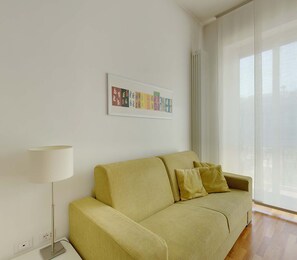Sit back and relax in the cozy living area after a great day.