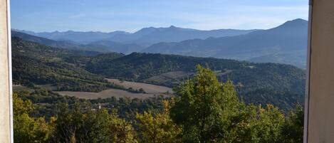 Vue depuis l’hébergement