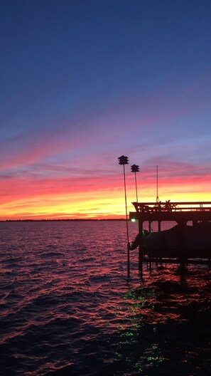 Sunset from the dock