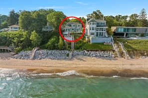 Our location directly on Lake MI is a true showstopper.