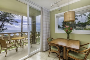 unobstructed views of the ocean located less than fifty (50) yards from your private Lanai