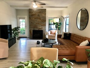 Long View of Great Room from the Dining Area