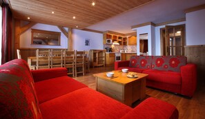 Sit back and relax on the comfortable sofas.