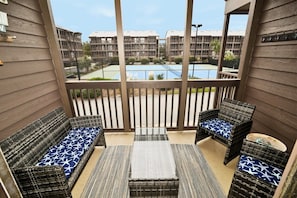 2 Balconies and Half Block to Beach