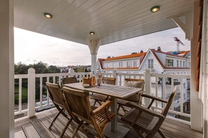 Enjoy the sunset on this spacious terrace