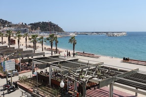 Vue sur la plage/l’océan