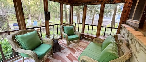 Lovely screened porch