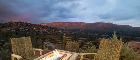 You'll never want to leave this beautiful home after sitting on the deck with a glass of wine and letting the views wash your worries away.