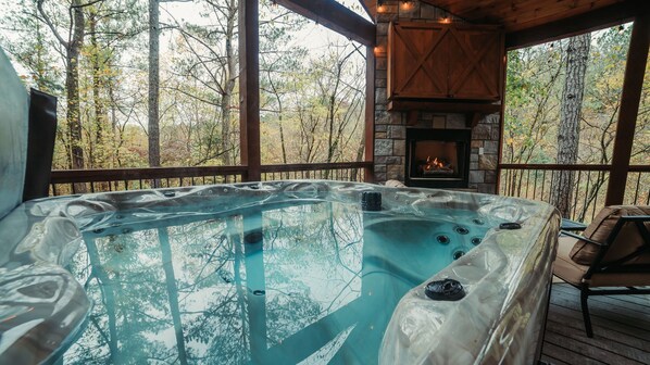 Bubbelpool utomhus