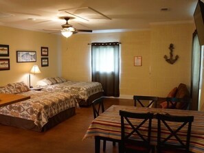 Open-Air Bedding - Living - Dining Area