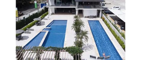 Enjoy a relaxing day at this wonderful large Tempered Swimming Pool