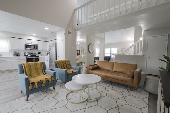 Inviting Living Room for all the great conversations with family and friends.