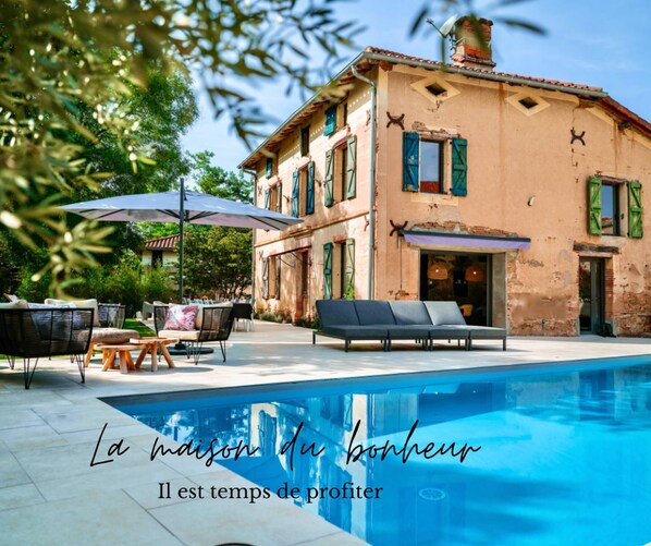 La Maison du Bonheur - Swimming pool & Terrace