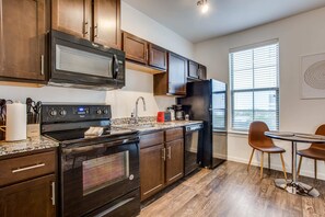 Kitchen with dining