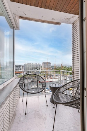 Cosy balcony with magnificent view