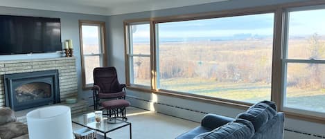 Main floor living room - what a view!