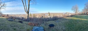 View from the screen porch