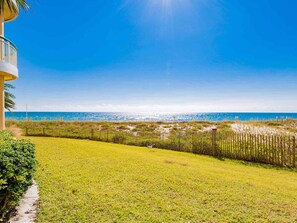 Gulf Front Patio View