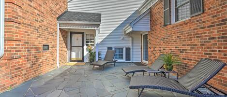 Mount Airy Vacation Rental | 1BR | 1BA | Stairs Required | 800 Sq Ft