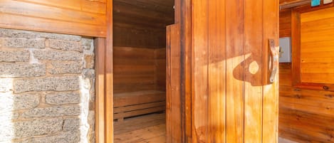 Experience the health benefits and relax in your own private sauna retreat!