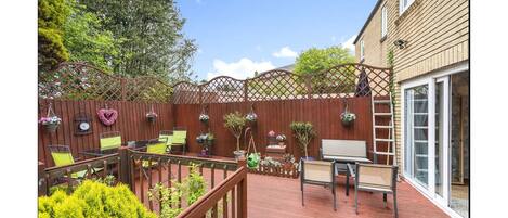 Patio leading to Living Room