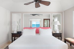 Get a peaceful night's sleep in our cozy bedroom.