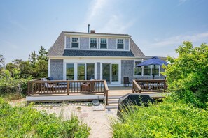 View of house from dunes