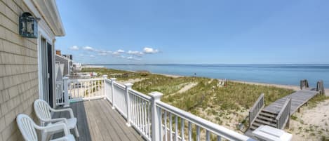 View from the top deck.