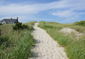 Very short walk to East Sandwich Beach!