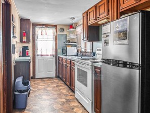 Kitchen area.