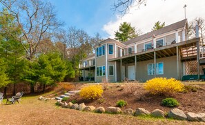 Exterior shot from back of house.