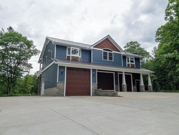 Enjoy this beautiful, custom-built, secluded Traverse City home!