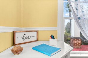 We want you to feel at home at Perry Manor. Be sure to sign our guest book!
